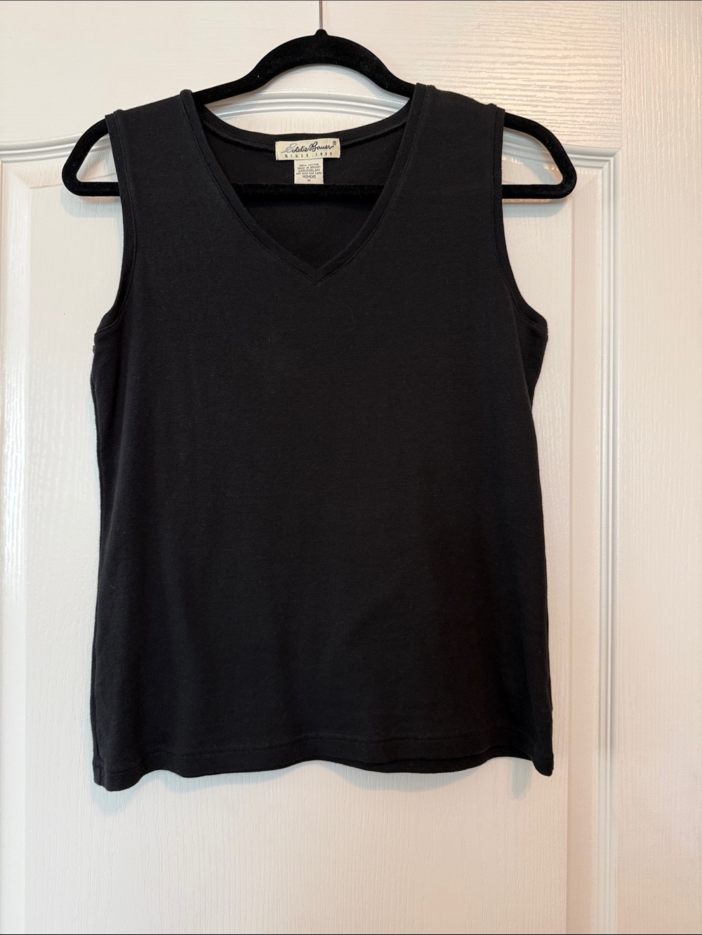 Cotton Knit Sleeveless Top